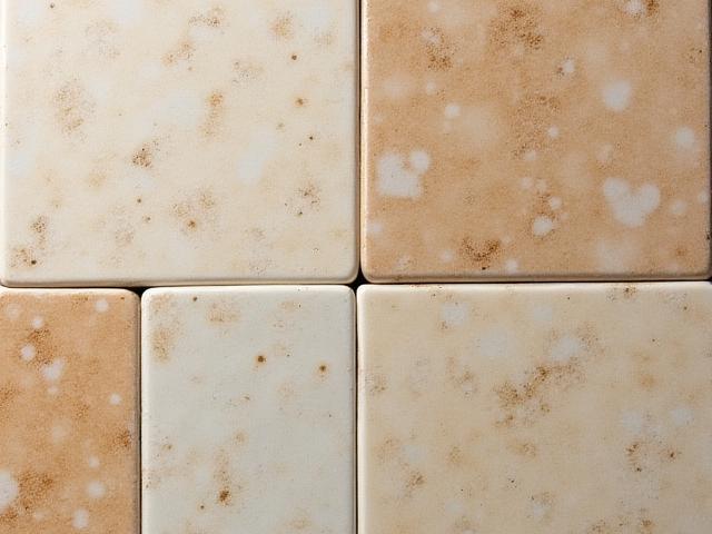 Carrelage en céramique émaillée, couleurs subtiles